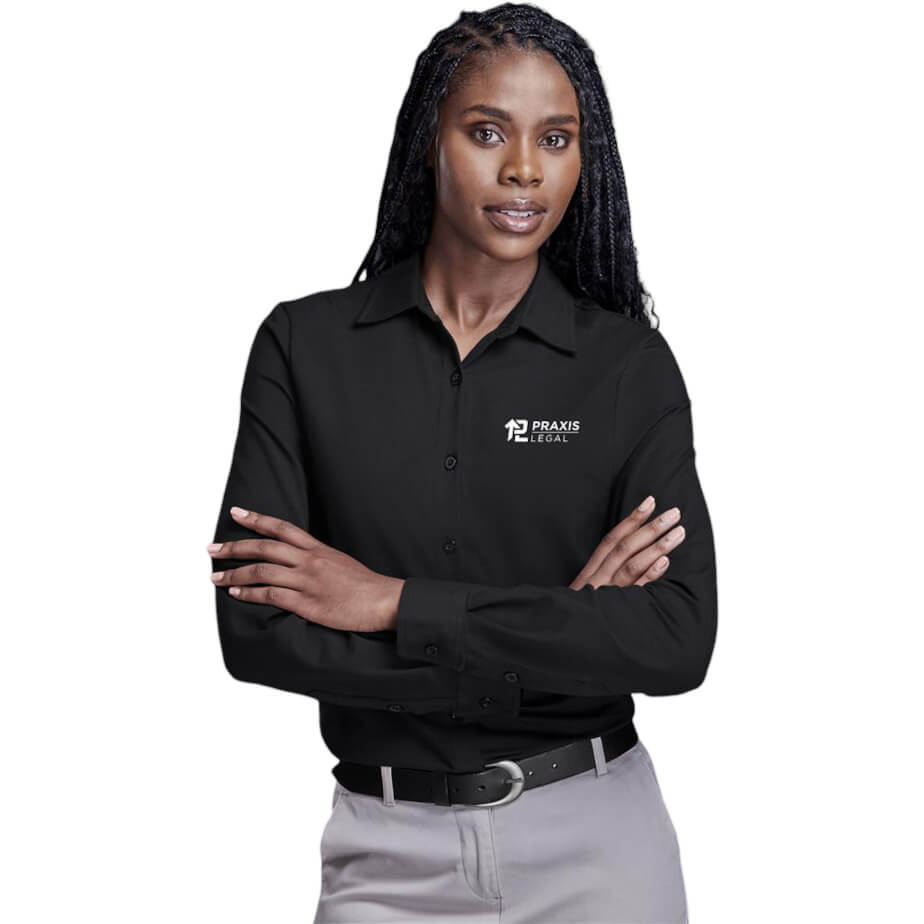 Ladies Long Sleeve Alex Varga Cronus Knitted Shirt image